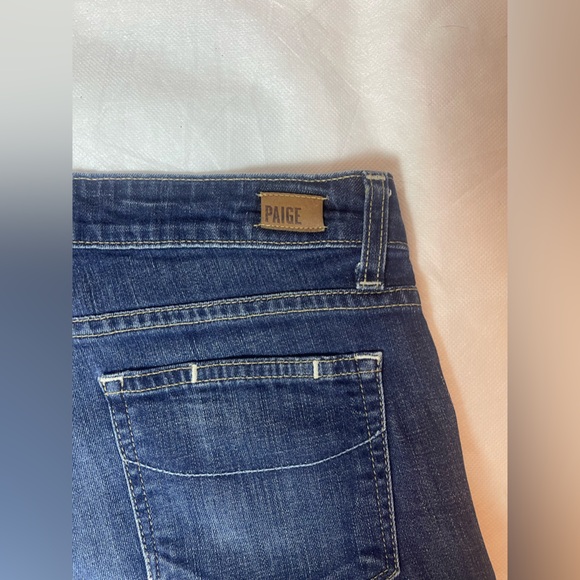 Paige jimmy jimmy dark wash Jean Shorts size 26 - Picture 4 of 10